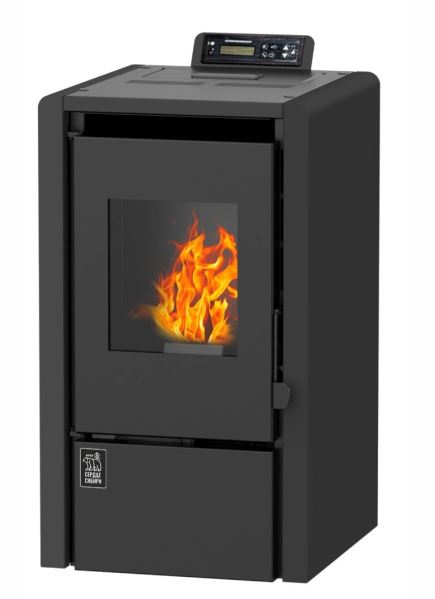 Пеллетный камин A6H13 black 6кВт WIFI