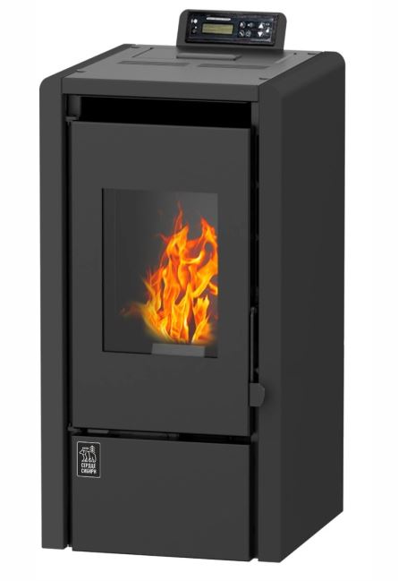Пеллетный камин A9H20 black 9кВт WIFI