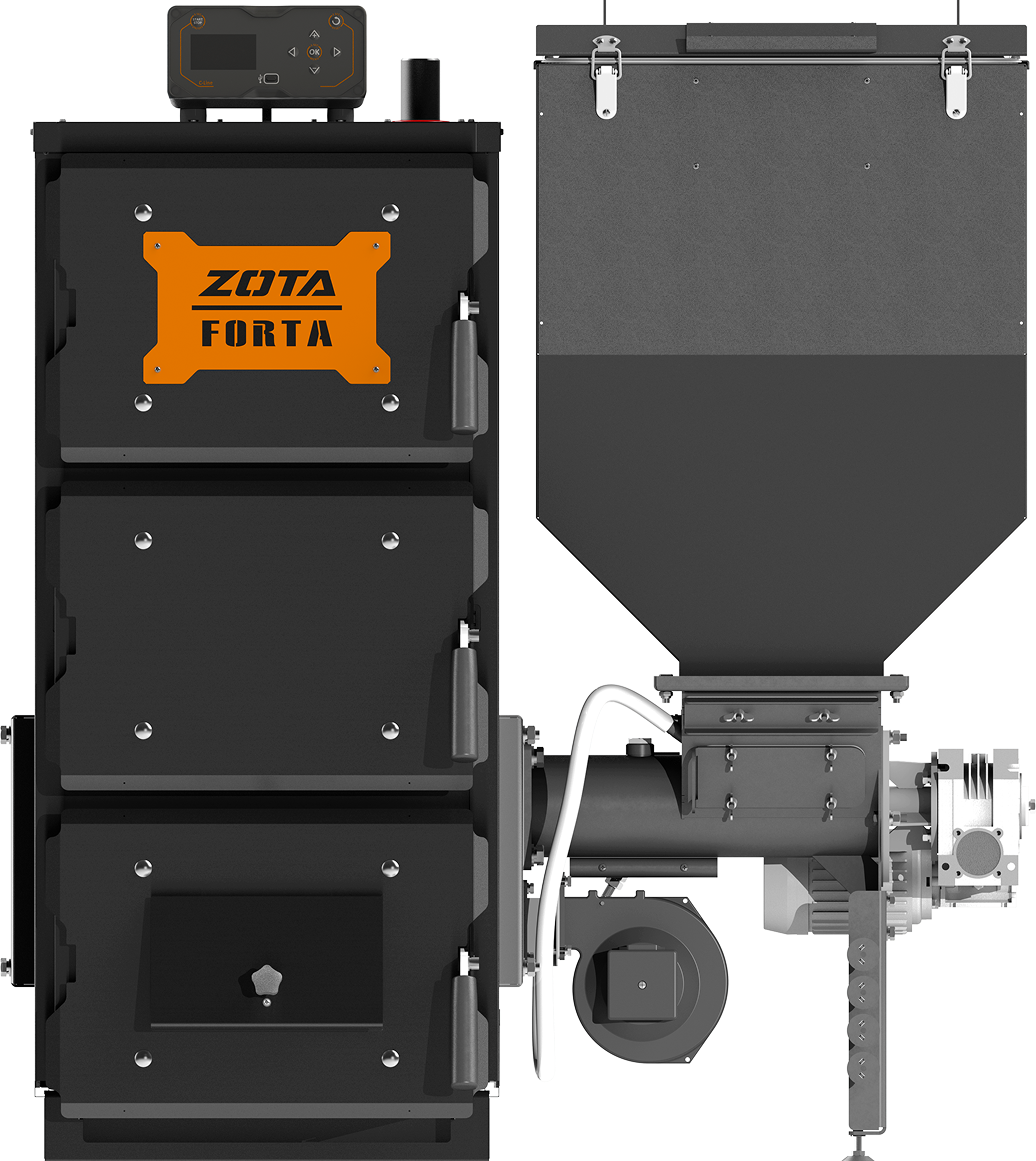 Котел угольный автоматический Zota 