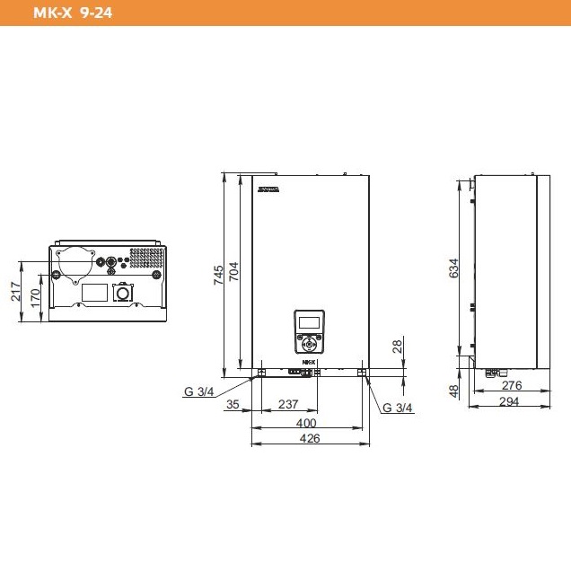 Электрокотел ZOTA MK-X 15
