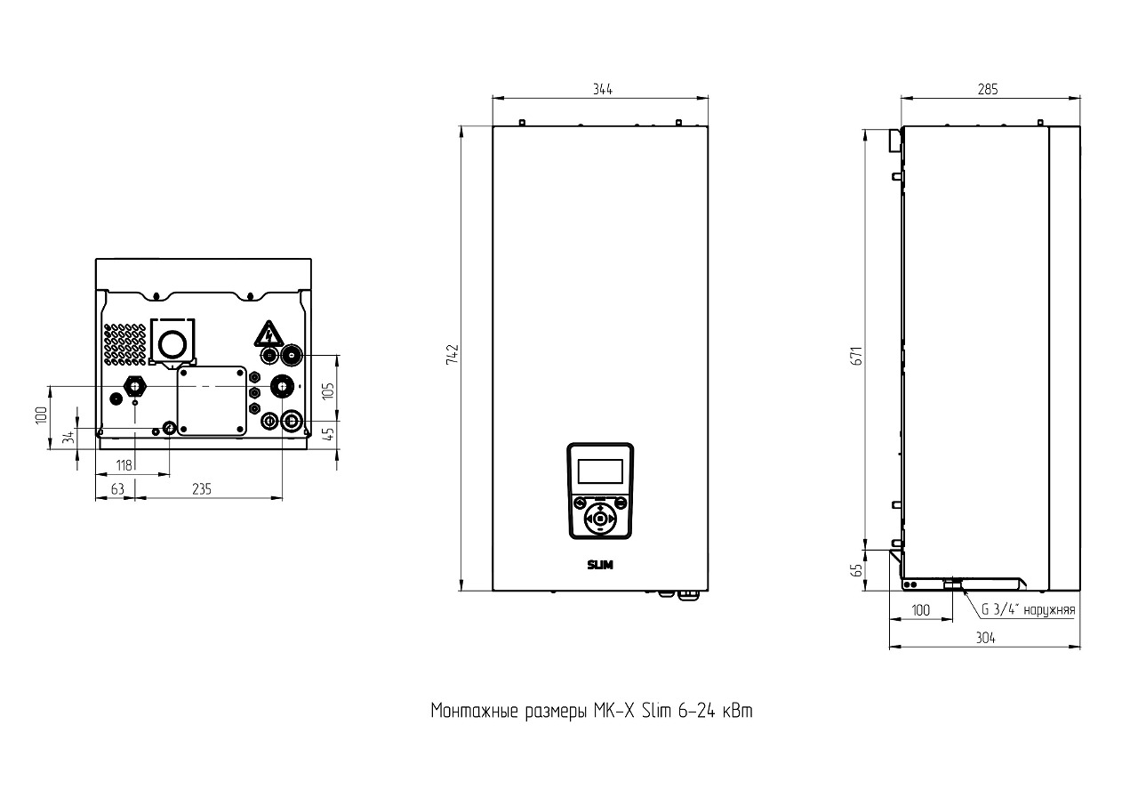 Электрокотел ZOTA MK-X SLIM -9