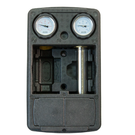 Насосная группа ZOTA с прямым контуром без насоса 1