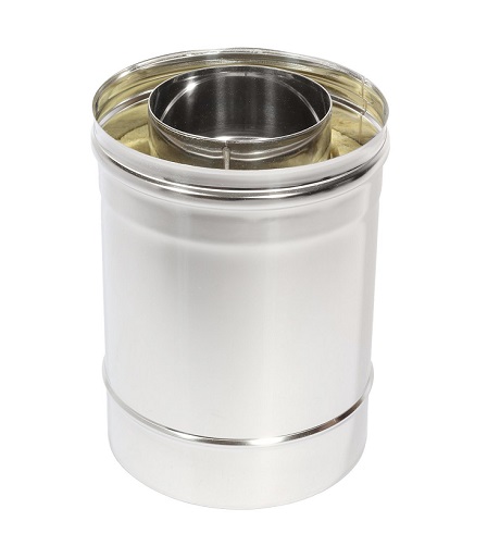 Сэндвич-труба Ø250/310 L=0,25м AISI430/430 0,8/0,8мм