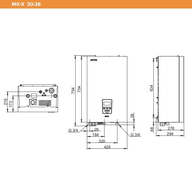 Электрокотел ZOTA MK-X 36