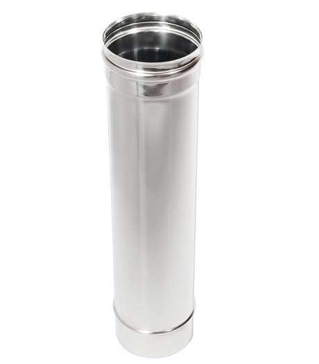 Труба дымовая Ø120 L=0,5м AISI430 0,8мм