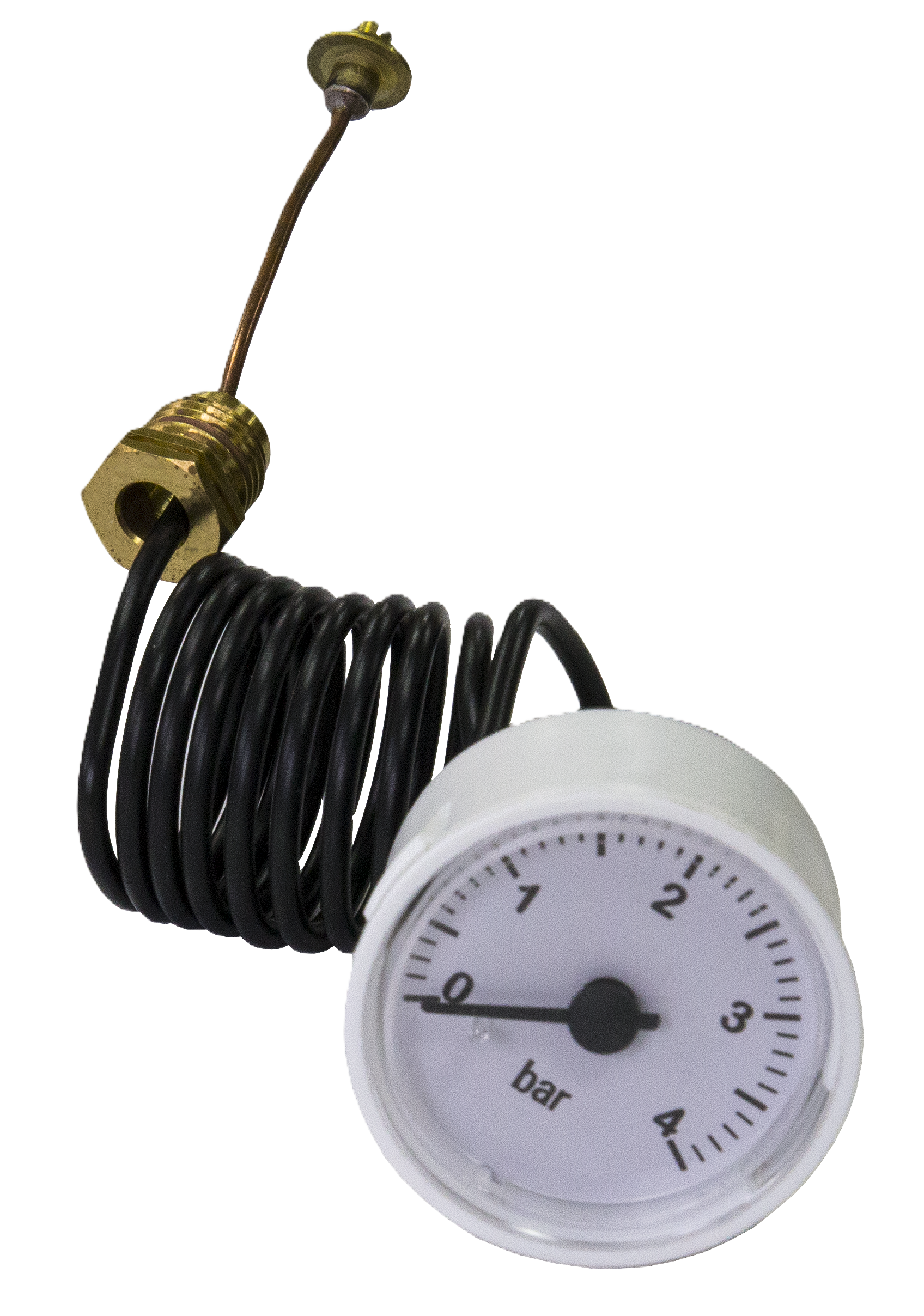 Манометр СМ40 d40mm, 0-4 бар, 1/4 G, 1,5м